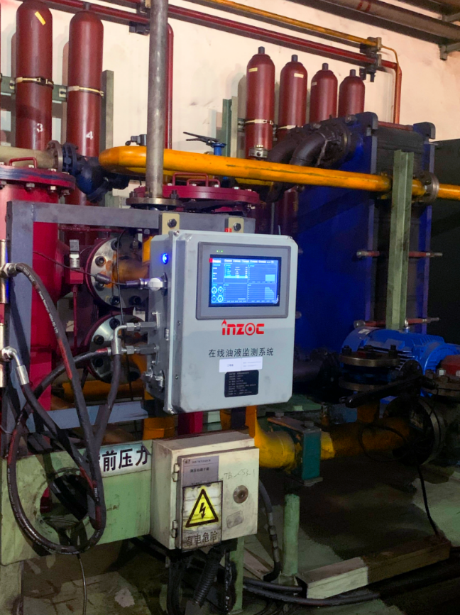 包鋼軌梁廠液壓站油品在線監(jiān)測系統(tǒng)安裝案例 圖4